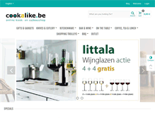Tablet Screenshot of cookalike.be